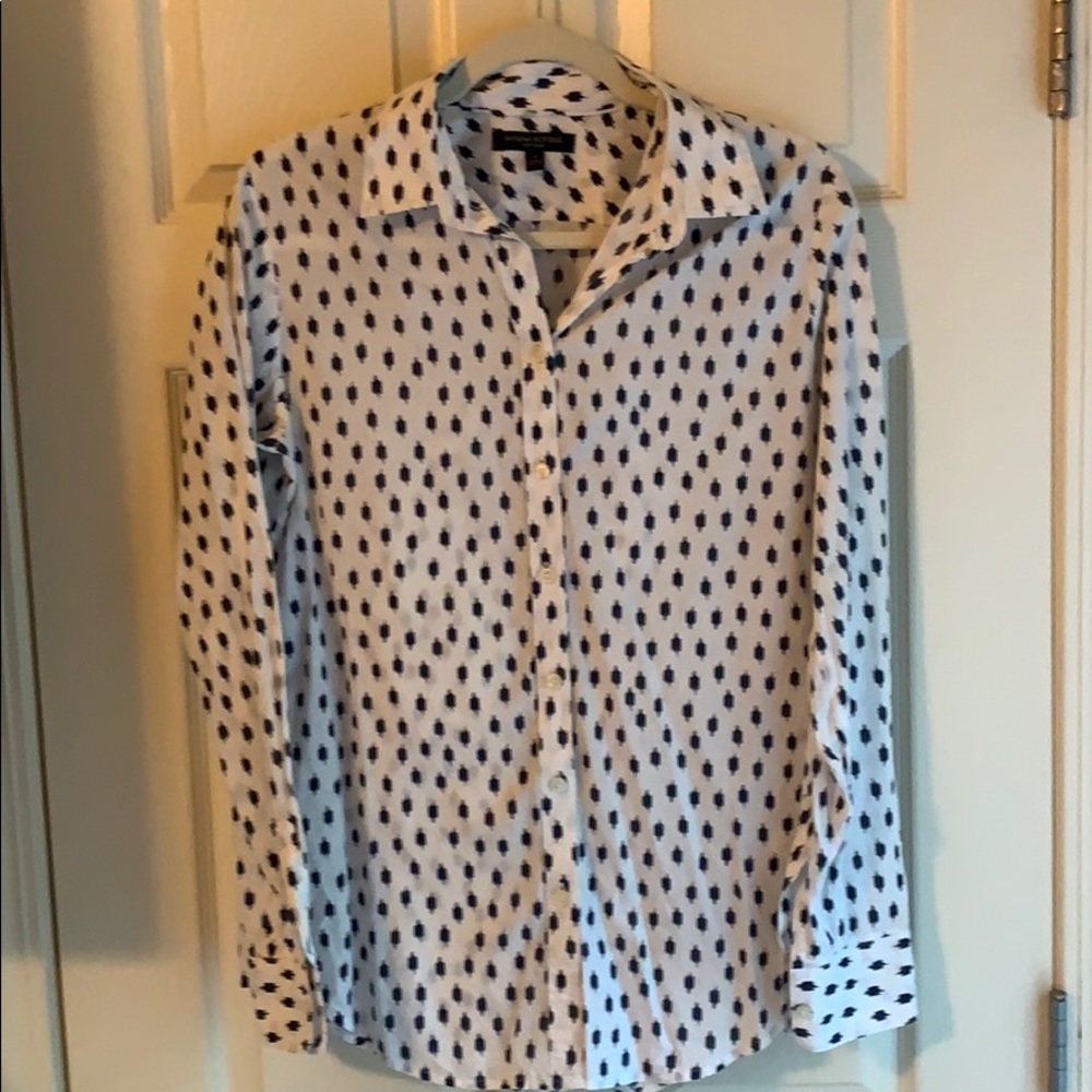 Banana Republic Ikat Button Down